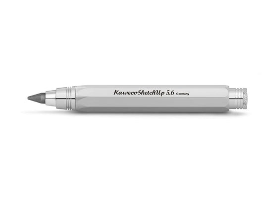 Kaweco SKETCH UP Clutch Pencil 5.6 mm 5B Satin Chrome I Exclusive Mechanical Pencil with Lead Refill I Pencil 10.5 cm