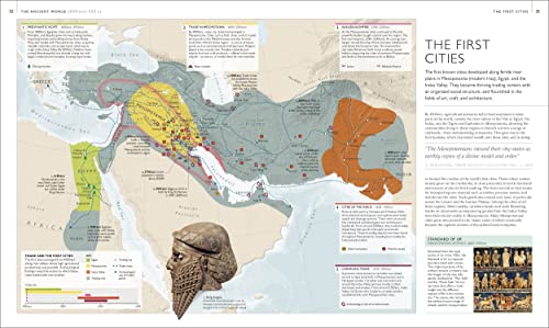 History of the World Map by Map (DK History Map by Map)