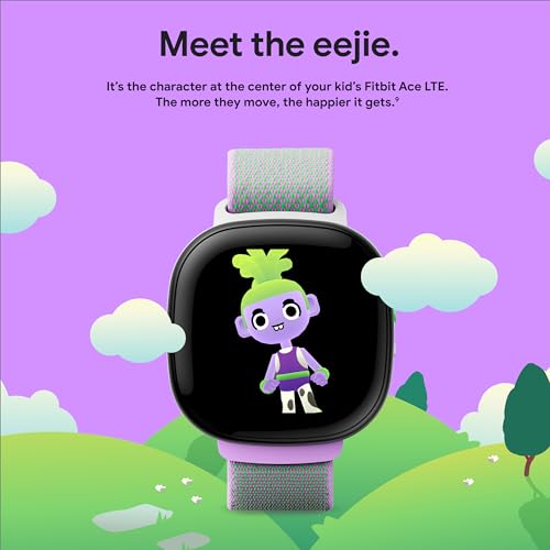 Fitbit Google Ace LTE - Kids Smartwatch with Call, Message, GPS, and Activity-Based Games, Ace Pass data plan required - Mild - Strange Arcade