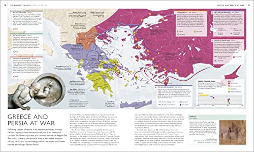 History of the World Map by Map (DK History Map by Map)