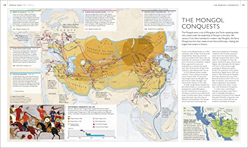 History of the World Map by Map (DK History Map by Map)