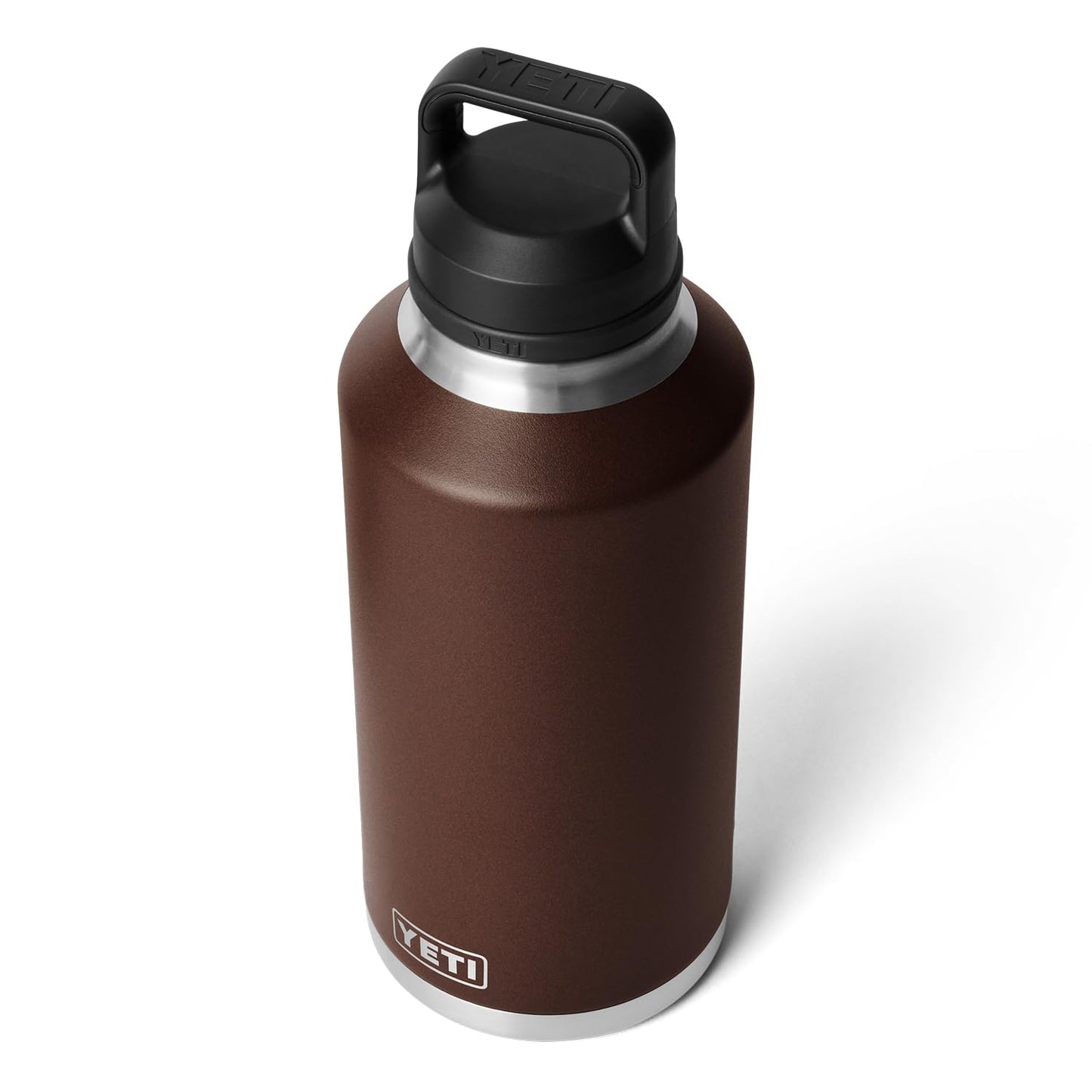 YETI Rambler 64 oz Bottle, Vacuum Insulated, Stainless Steel with Chug Cap, Wetlands Brown