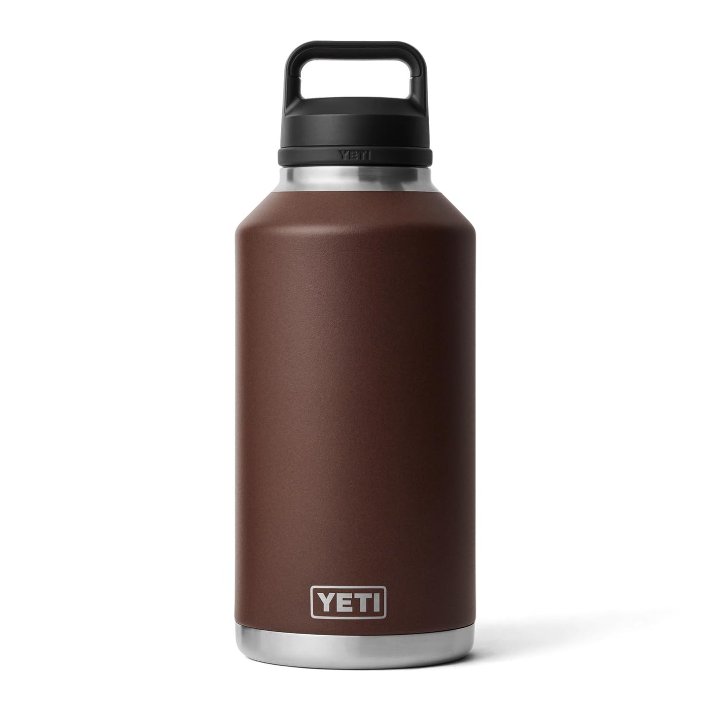 YETI Rambler 64 oz Bottle, Vacuum Insulated, Stainless Steel with Chug Cap, Wetlands Brown