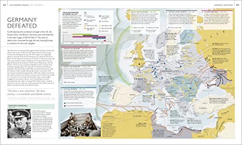 History of the World Map by Map (DK History Map by Map)