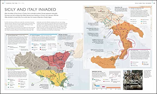 World War II Map by Map (DK History Map by Map)