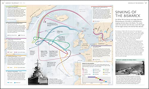 World War II Map by Map (DK History Map by Map)