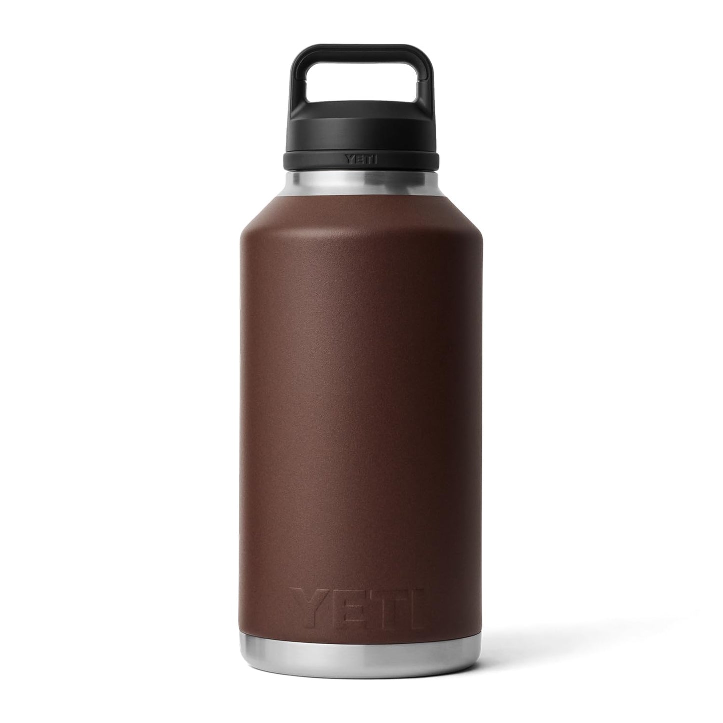 YETI Rambler 64 oz Bottle, Vacuum Insulated, Stainless Steel with Chug Cap, Wetlands Brown