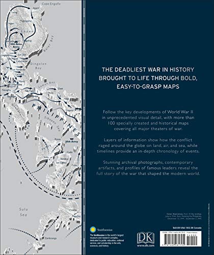 World War II Map by Map (DK History Map by Map)