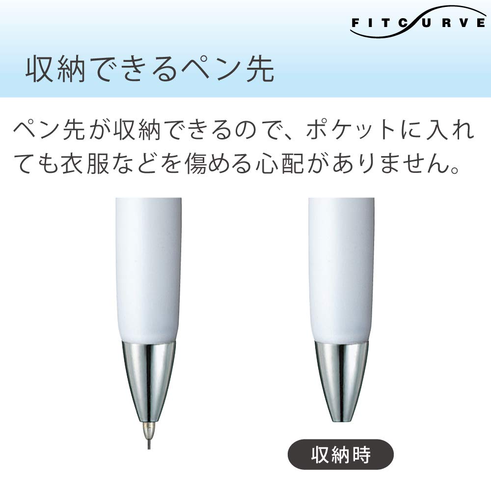 Kokuyo FitCurve Mechanical Pencil - 0.5 mm - Blue Body