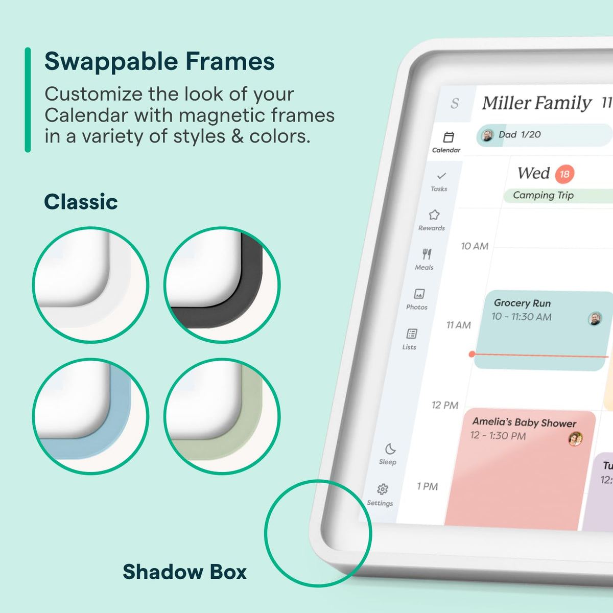 Skylight 15-Inch Touchscreen Digital Calendar and Chore Chart