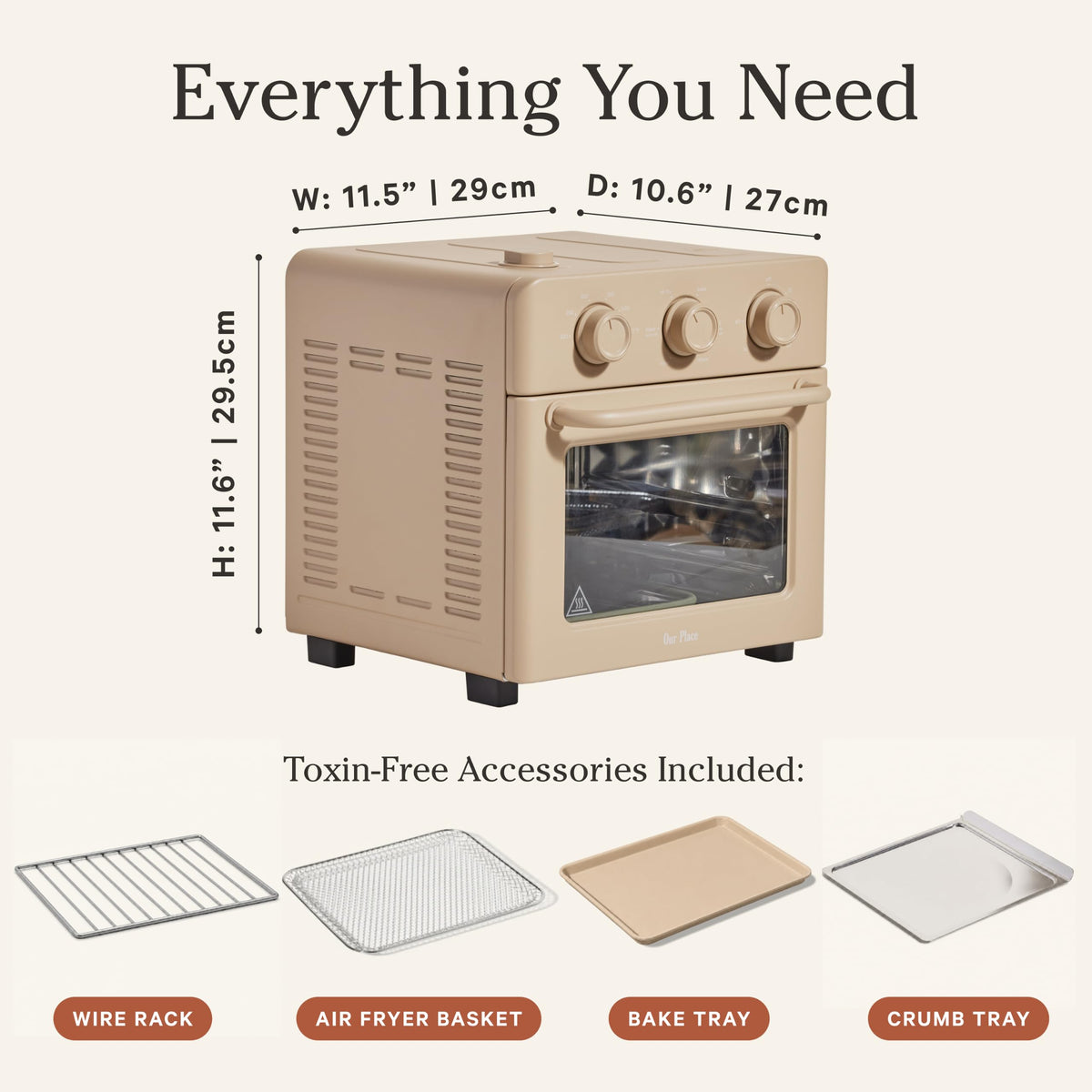 Our Place Wonder Oven 6-in-1 Air Fryer and Toaster Oven