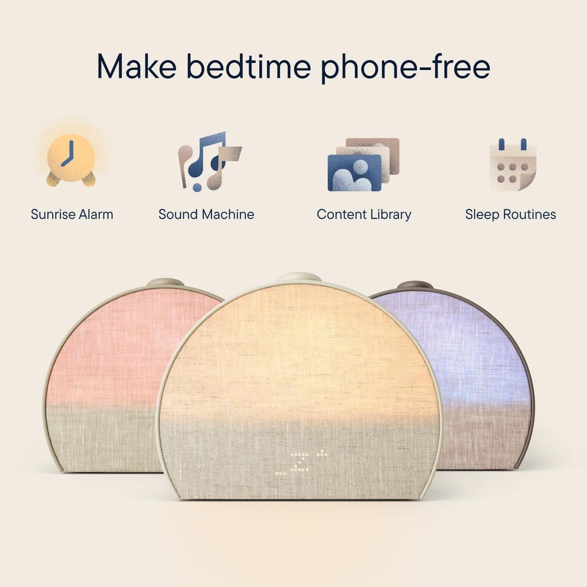 Hatch Restore 3 Sunrise Alarm Clock and Sleep Sound Machine