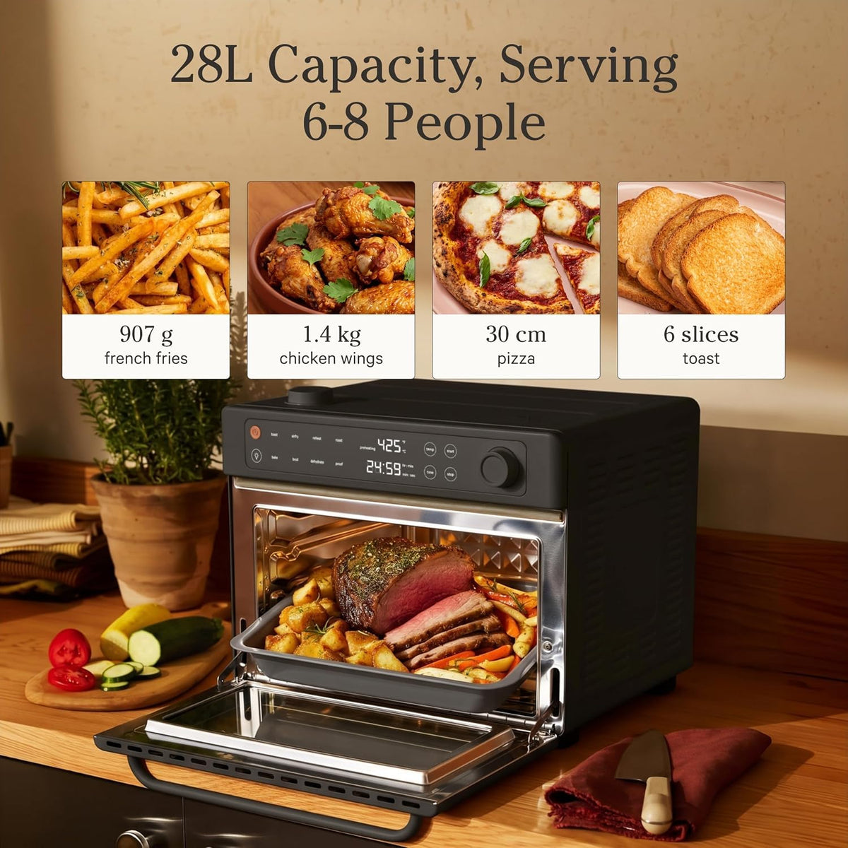 Our Place Wonder Oven 6-in-1 Air Fryer and Toaster Oven
