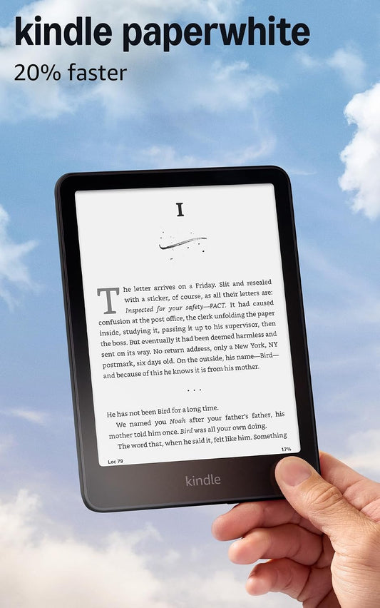 Amazon Kindle Paperwhite (2024 model) – 7" Glare-Free Display