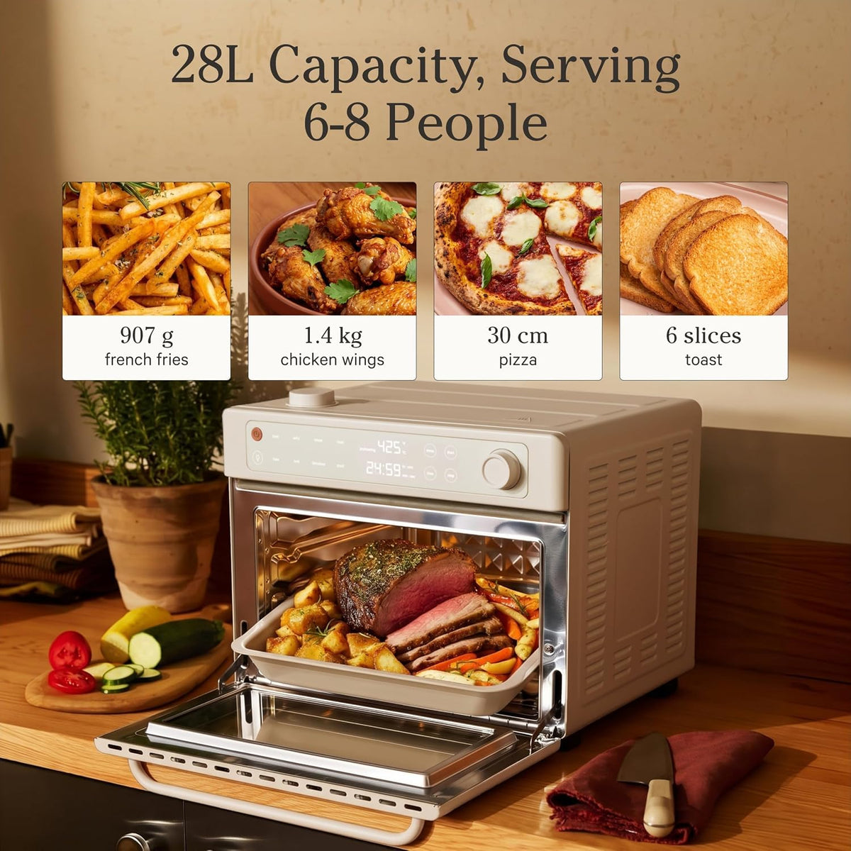 Our Place Wonder Oven 6-in-1 Air Fryer and Toaster Oven