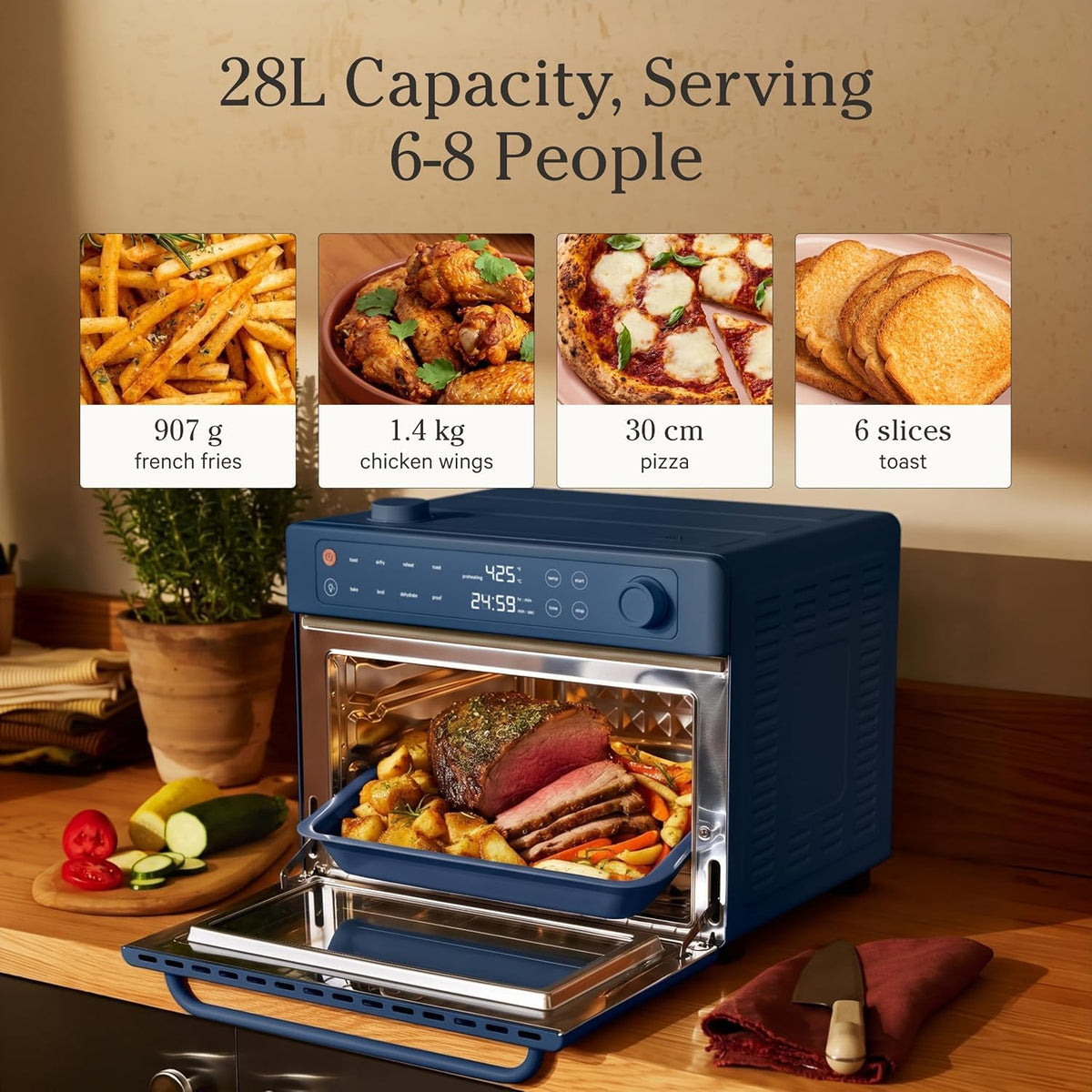 Our Place Wonder Oven 6-in-1 Air Fryer and Toaster Oven