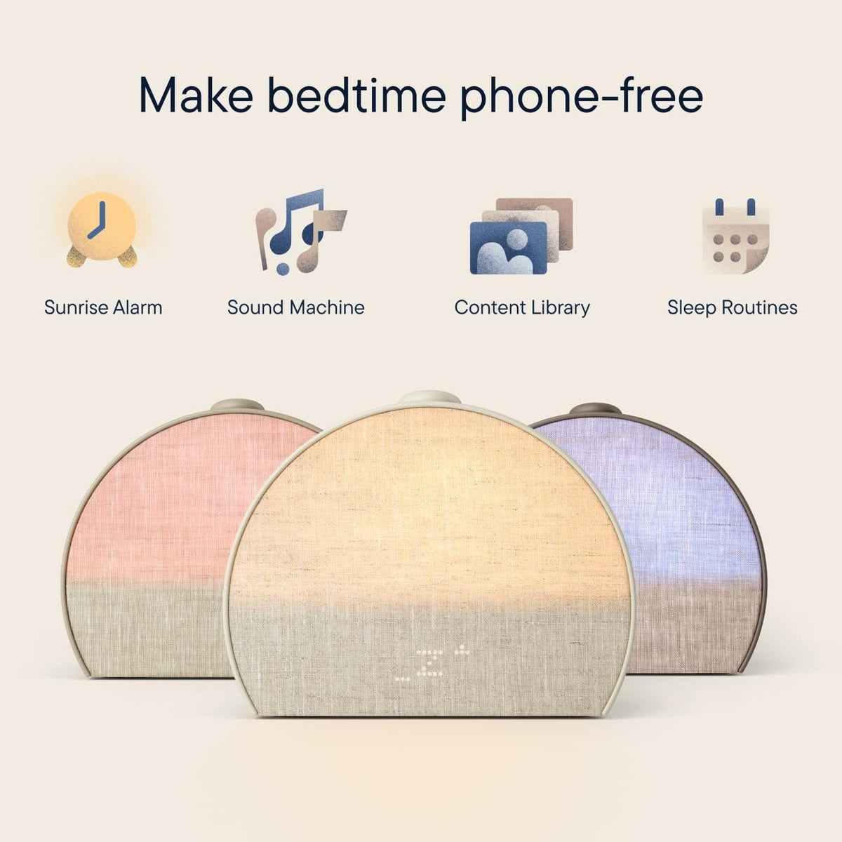Hatch Restore 3 Sunrise Alarm Clock and Sleep Sound Machine