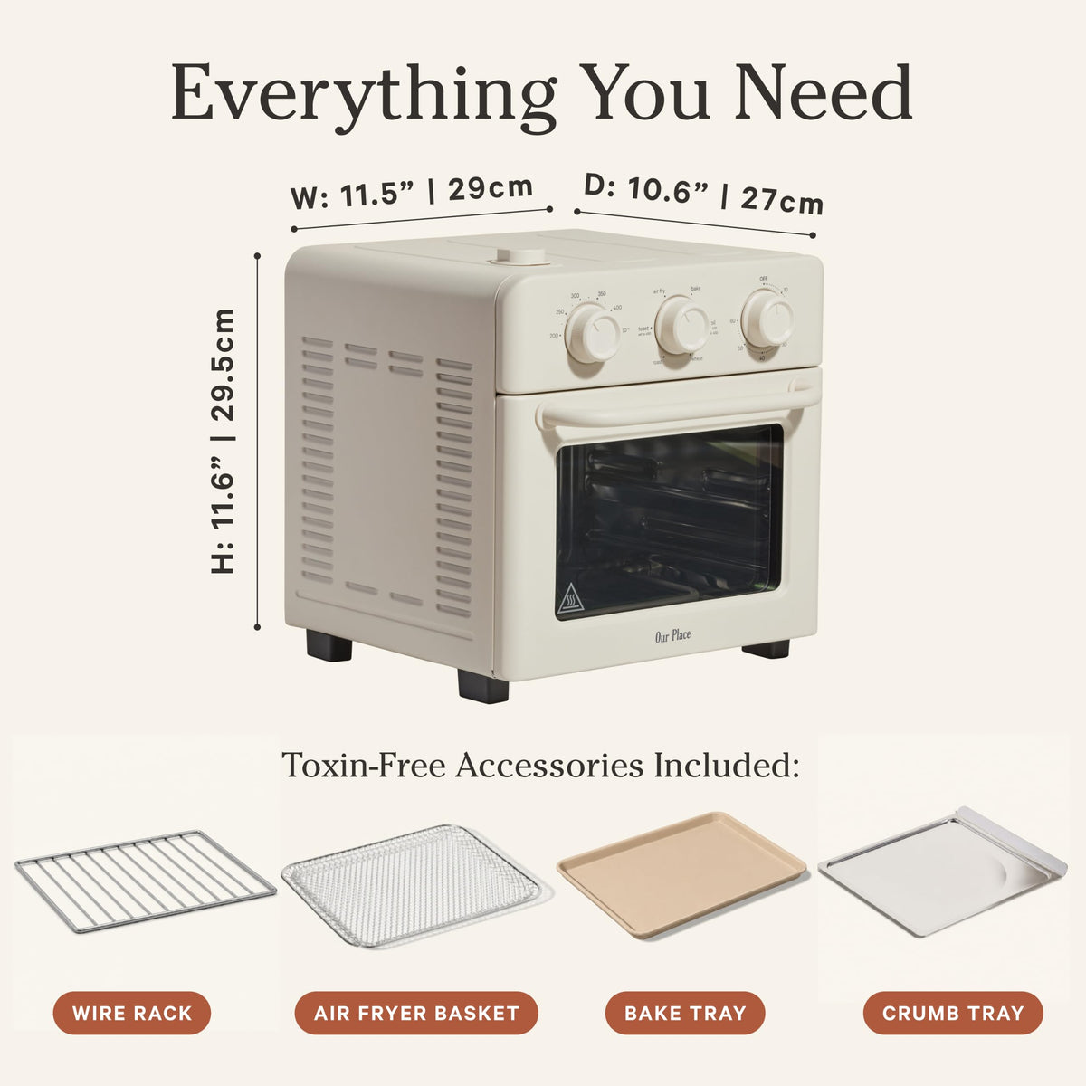 Our Place Wonder Oven 6-in-1 Air Fryer and Toaster Oven