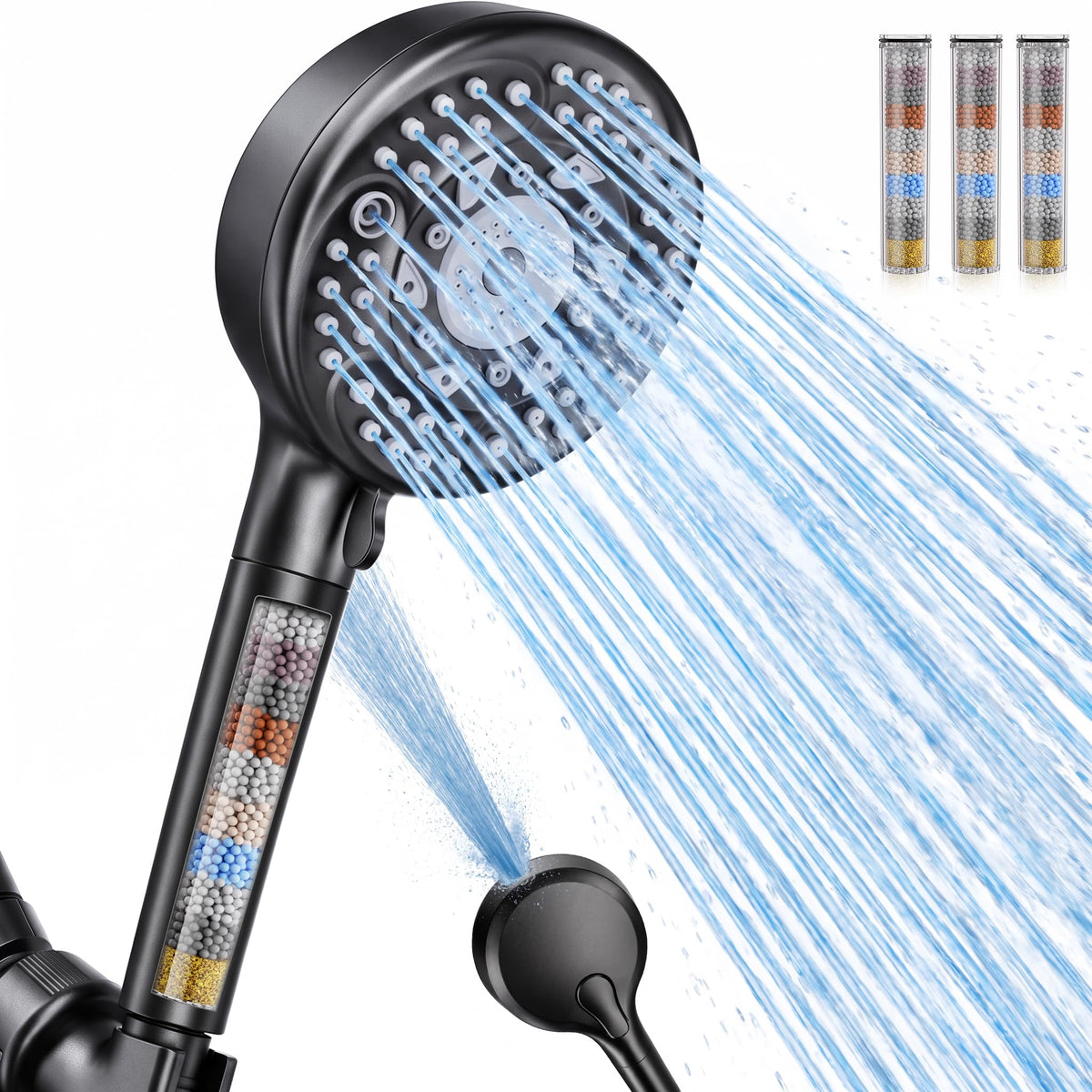 SunCleanse High Pressure Filtered Handheld Shower Head
