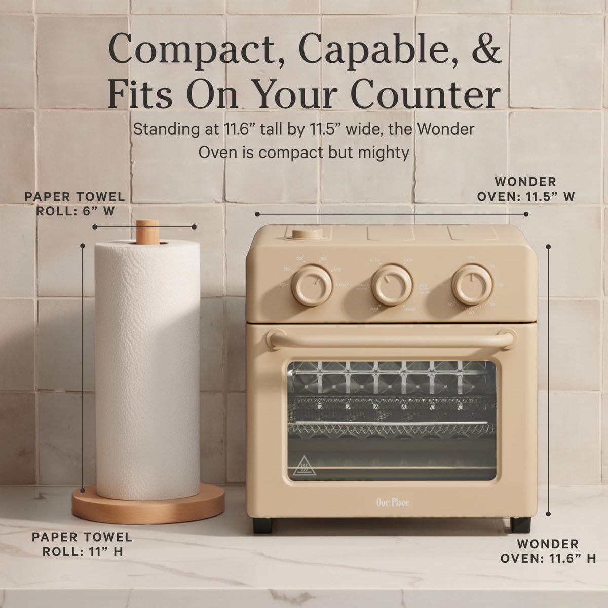Our Place Wonder Oven 6-in-1 Air Fryer and Toaster Oven