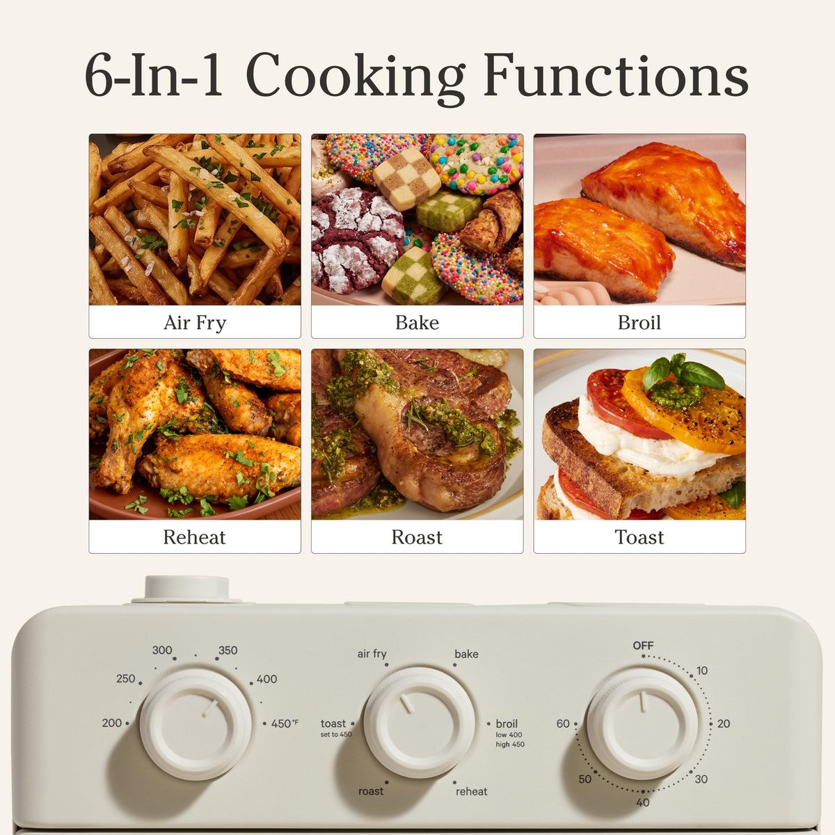 Our Place Wonder Oven 6-in-1 Air Fryer and Toaster Oven