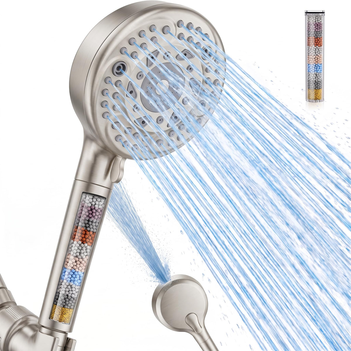 SunCleanse High Pressure Filtered Handheld Shower Head