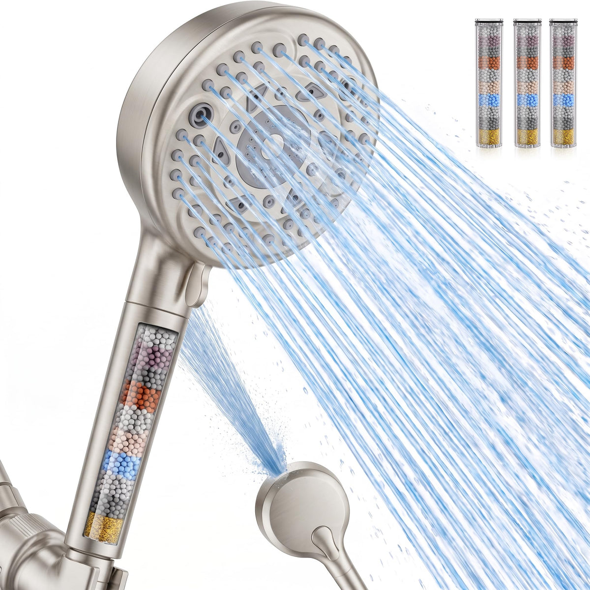 SunCleanse High Pressure Filtered Handheld Shower Head