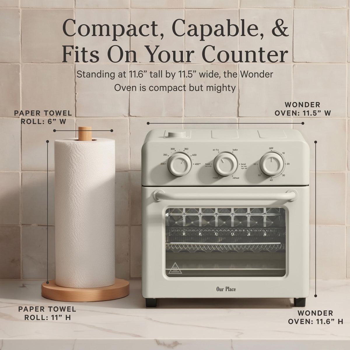 Our Place Wonder Oven 6-in-1 Air Fryer and Toaster Oven