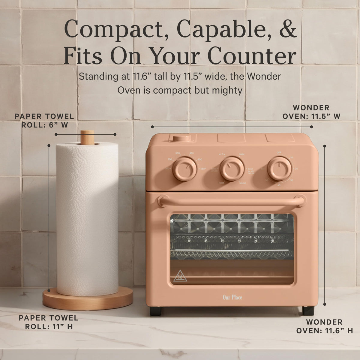 Our Place Wonder Oven 6-in-1 Air Fryer and Toaster Oven