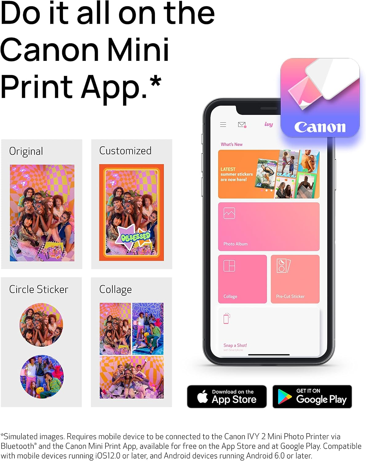 Canon Ivy 2 Mini Photo Printer