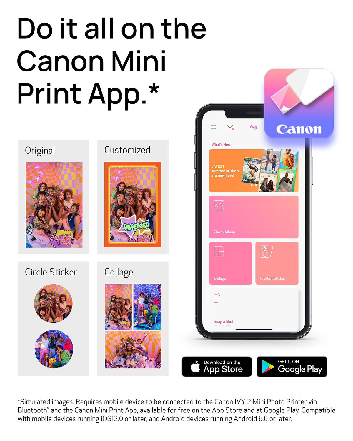 Canon Ivy 2 Mini Photo Printer
