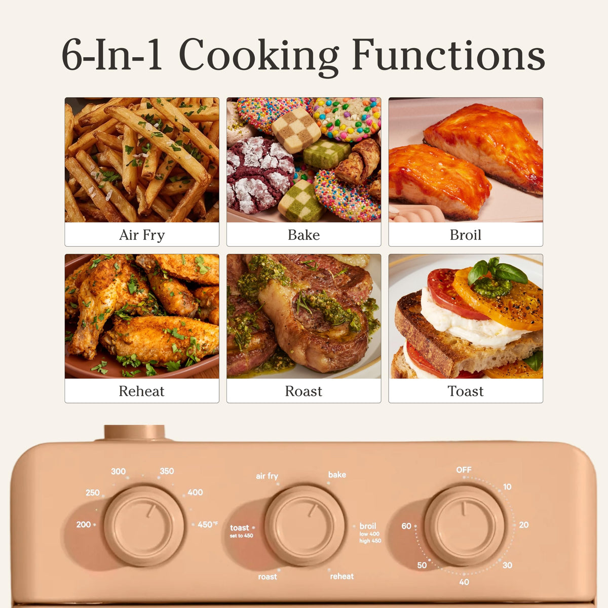 Our Place Wonder Oven 6-in-1 Air Fryer and Toaster Oven